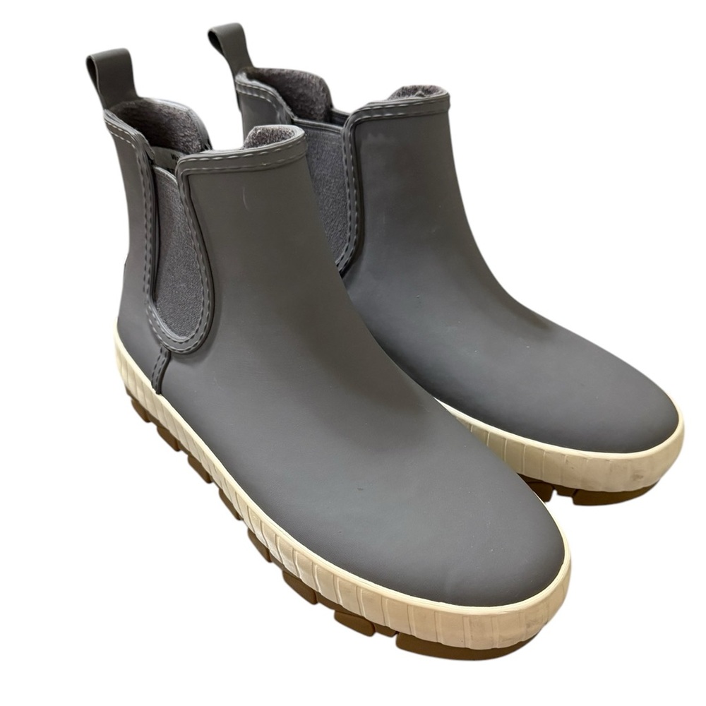 Sperry Torrent Chelsea Rain Boot Short in Grey